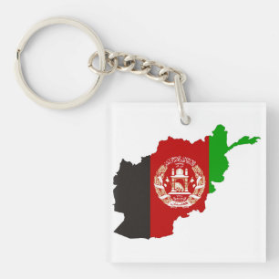 kartan för den afghanistan landflagga formar