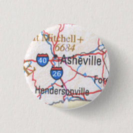 Kartavisningen Asheville/Hendersonville NC knäppas Knapp