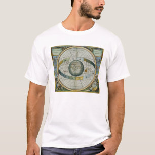 KartavisningTycho Brahes system av planetariska Tee Shirt