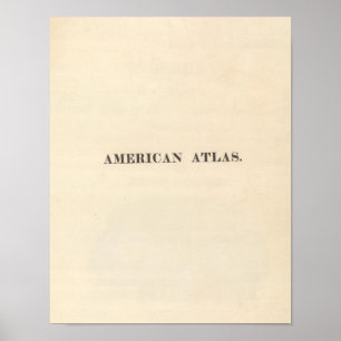 Kartbok för titelsidaamerikan poster