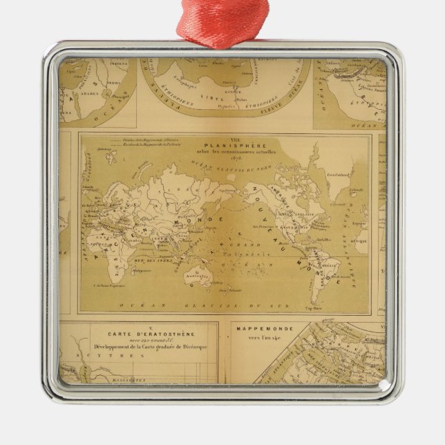 Kartbok Julgransprydnad Metall (Framsidan)