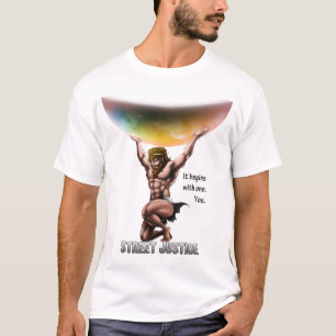Kartboken erövrar alla vid gatarättvisa t-shirt