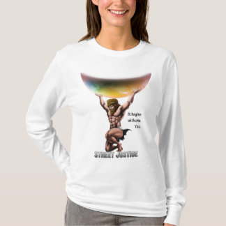 Kartboken erövrar alla vid gatarättvisa tee shirt