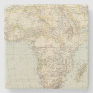 Kartbokkarta av afrikan stenunderlägg