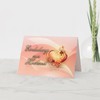 Karte 1 Familie Inbjudan