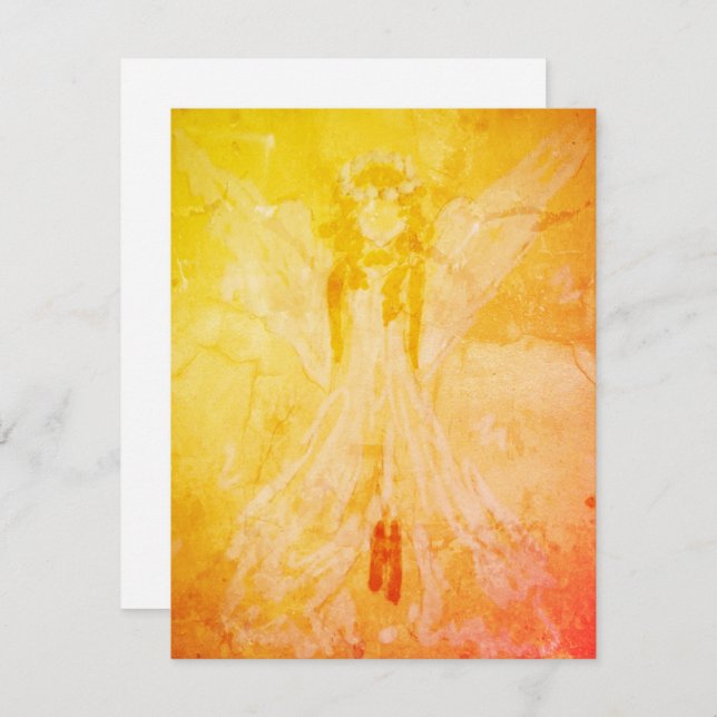 Karte Engel (Fram/baksida)