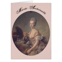 Karte – Marie-Antoinette – Card Hälsningskort