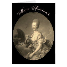 Karte – Marie-Antoinette – Card Hälsningskort