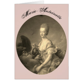 Karte – Marie-Antoinette – Card Hälsningskort