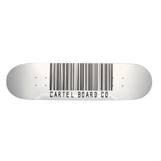 KartellBarcodeSkateboard Skateboard Bräda 19,5 Cm