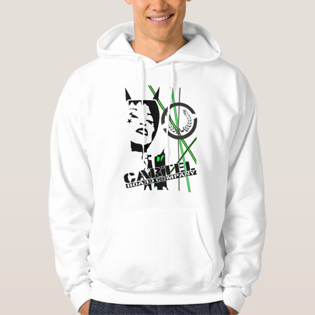 Kartellförebildhoodie Sweatshirt (Framsida)