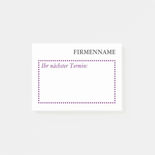 Kartenhaus | Ungewöhnliche Geschäftsausstattung  Post-it Block (Framsida)