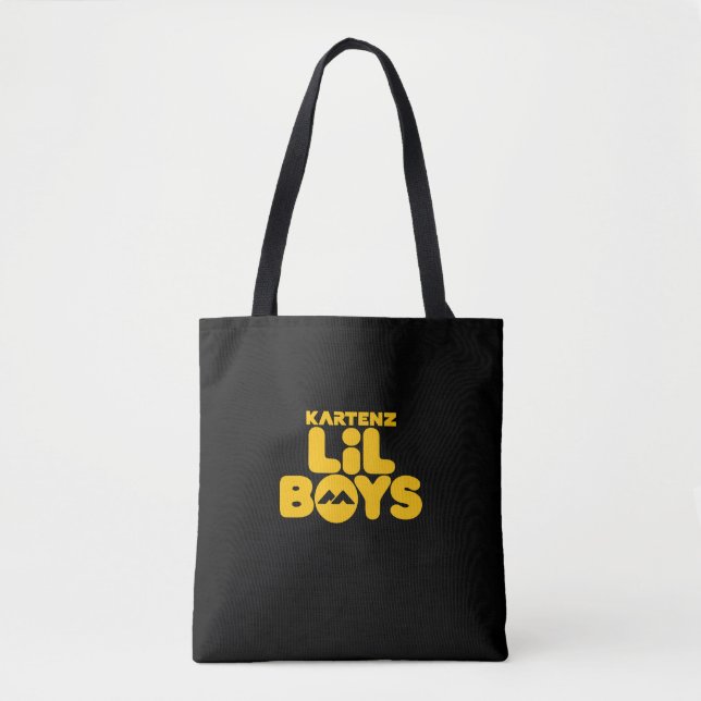 Kartenz Lil Boys Logotyp Tote Bag från Wighar Tygkasse (Framsida)