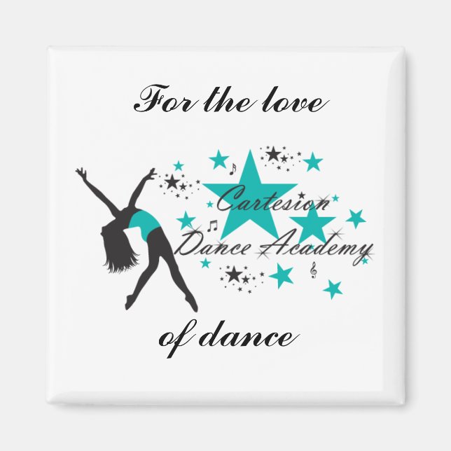 Kartesion Square Magnet (Framsidan)