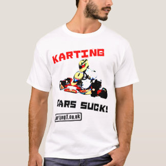 Karting bilar suger t-shirt