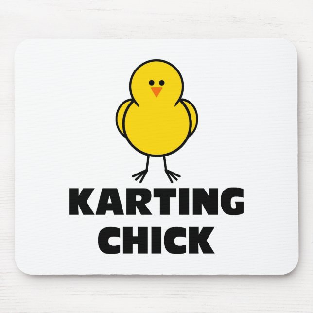 Karting chick musmatta (Framsidan)