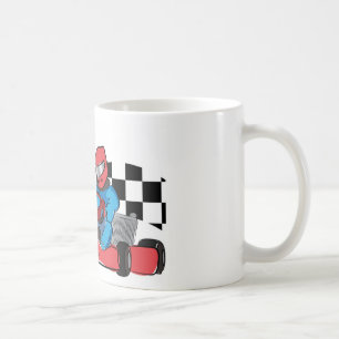 Karting klubbmugg för ABQ Kaffemugg