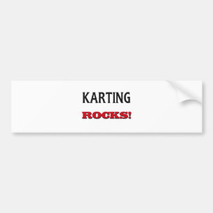 Karting stenar bildekal
