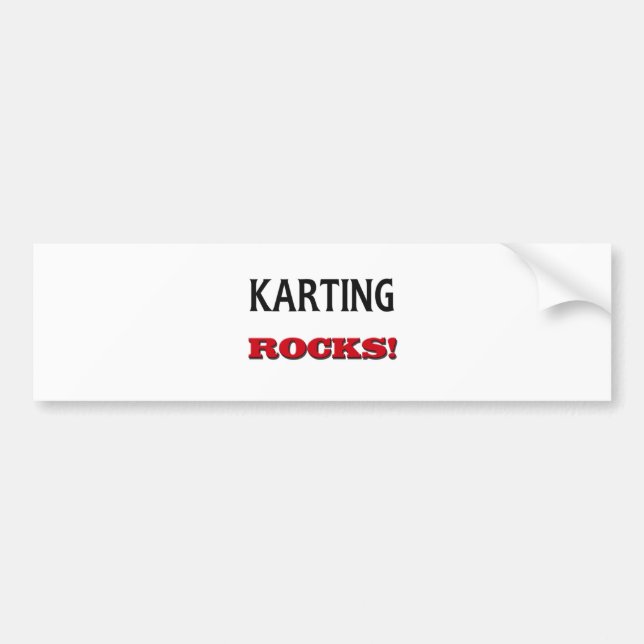 Karting stenar bildekal (Framsidan)