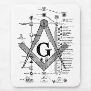 Kartlägga av Masonic grader Musmatta