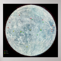Kartläggare Apollo och Luna månuppdrag