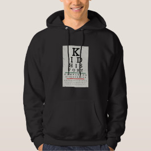 "Kartlägger det ungehistorie" ögat Sweatshirt Med Luva