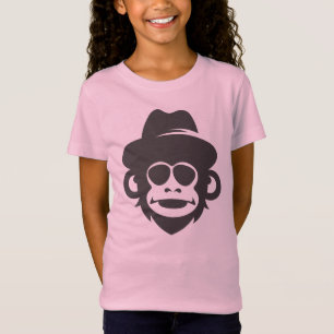 Kartläggning av Simian Stil: Monkey med Hat T Shirt