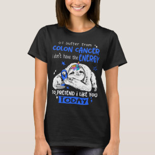 Kartläggningsgåvor från Colon Cancer Awareness  T Shirt