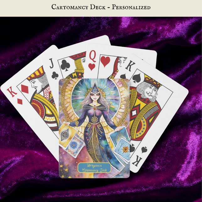 Kartomitetskort Betydelsen av Life Personlig Deck Casinokort (Skapare uppladdad)