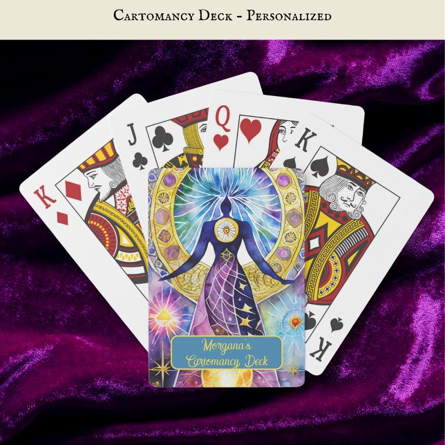 Kartomitetskort Betydelsen av Life Personlig Deck Casinokort (Skapare uppladdad)