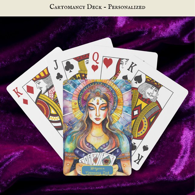 Kartomitetskort Betydelsen av Life Personlig Deck Casinokort (Skapare uppladdad)