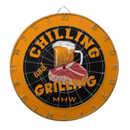 Kartong för anpassningsbar för kylning och grillni piltavla