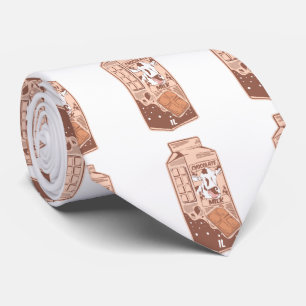 Kartong för choklad mjölk slips