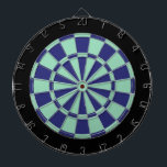 Kartong: Mint Grönt, Navy Blue och Black Piltavla<br><div class="desc">Mint-Grönt,  marinblått och svart Färgad,  spel inklusive 6 brasmördare</div>
