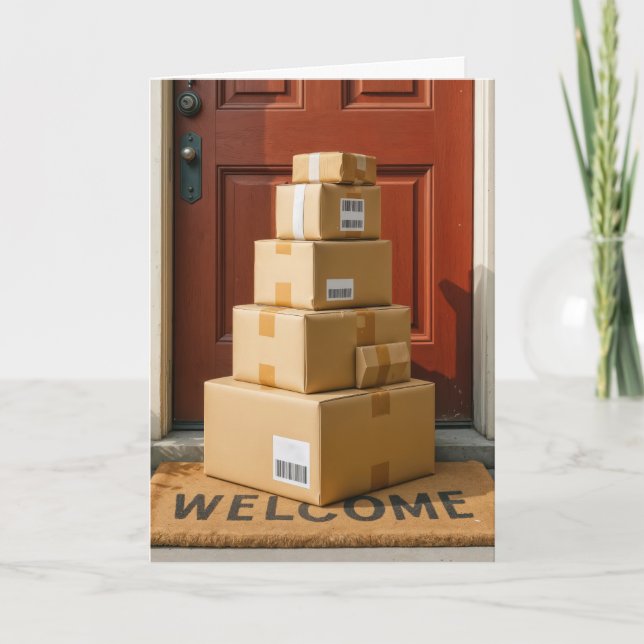 Kartonger för att hämta gamla födelsedag Humor Kort (Framsida)