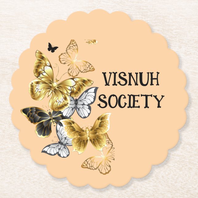 Kartonnen Onderzetter Underlägg Papper (Framsida)