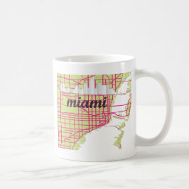 kartor Miami Kaffemugg