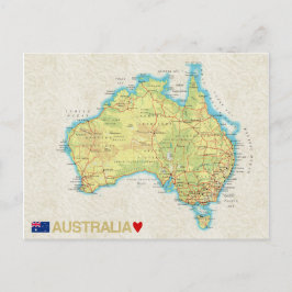 KARTOR POSTKORT ♥ Australien Vykort
