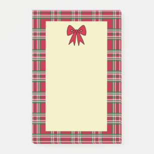 Karu jul julbrevpapper post-it block