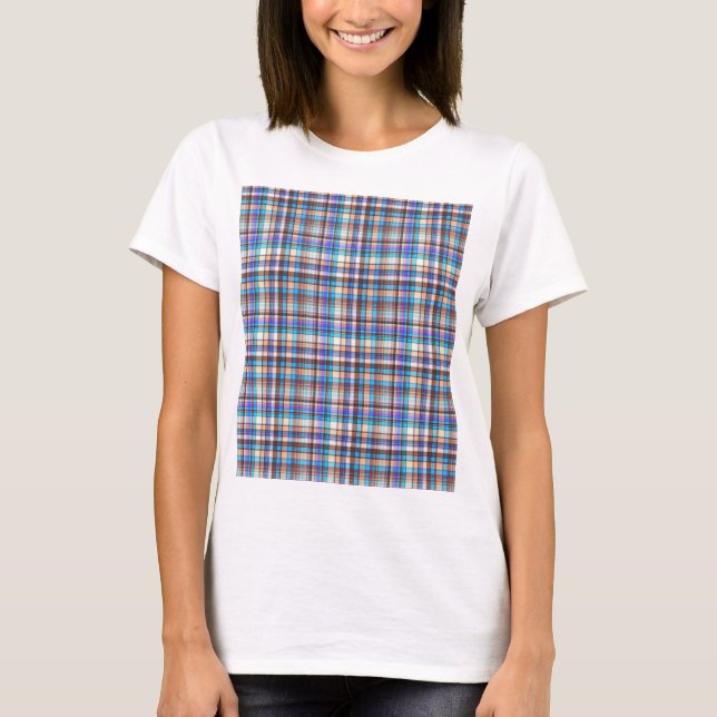 Karu tygrutigt tryckmönster-57688 t shirt (Framsida)