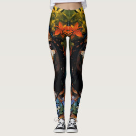 "Karuma" Jungle Dream - Kvinnor i Amazonia Leggings