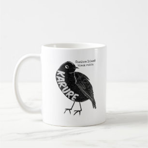 Karure Chatham Island Black robin Kaffemugg