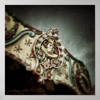 Karusel 1-kvadratisk Poster