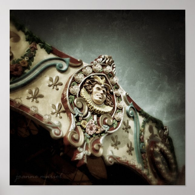 Karusel 1-kvadratisk Poster (Framsidan)