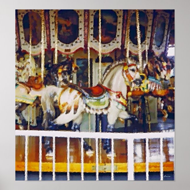 Karusel i poster olja (Framsidan)