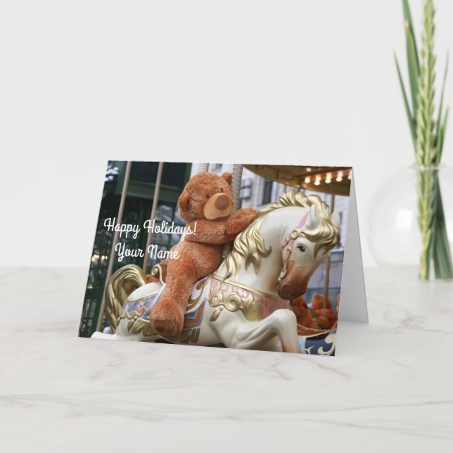 Karusel med Nalle Kort (Framsida)
