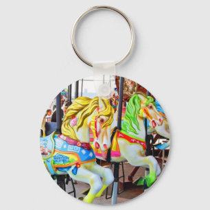 Karusell - Coneyö, NYC-keychain Nyckelring