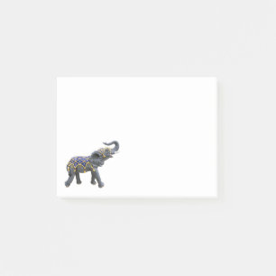 Karusell Djur Elefant Foto Anteckningar Post-it Block