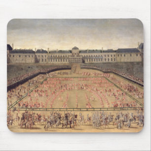 Karusell som ges för Louis XIV Musmatta