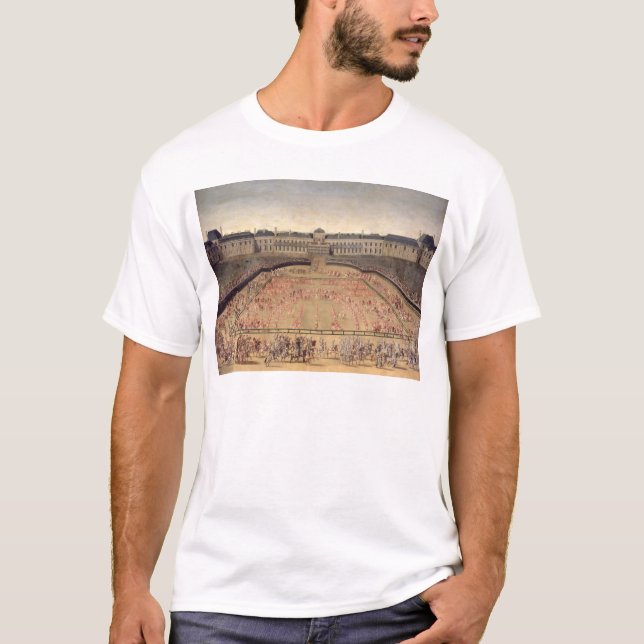 Karusell som ges för Louis XIV Tee Shirt (Framsida)